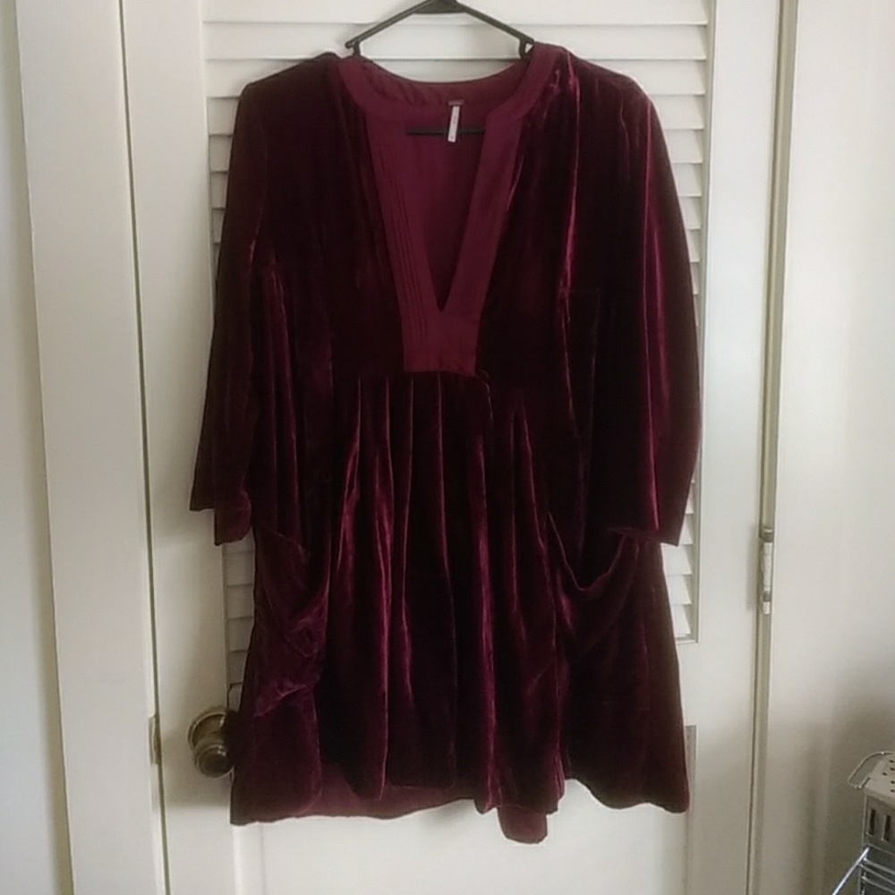 Free People Velvet Tunic